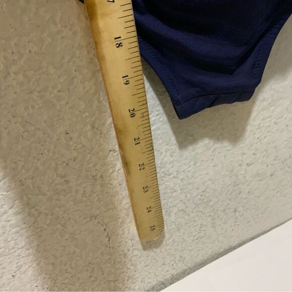 MELISSA ODABASH NAVY strapless one piece SWIMSUIT SIZE 10 - Picture 4 of 6